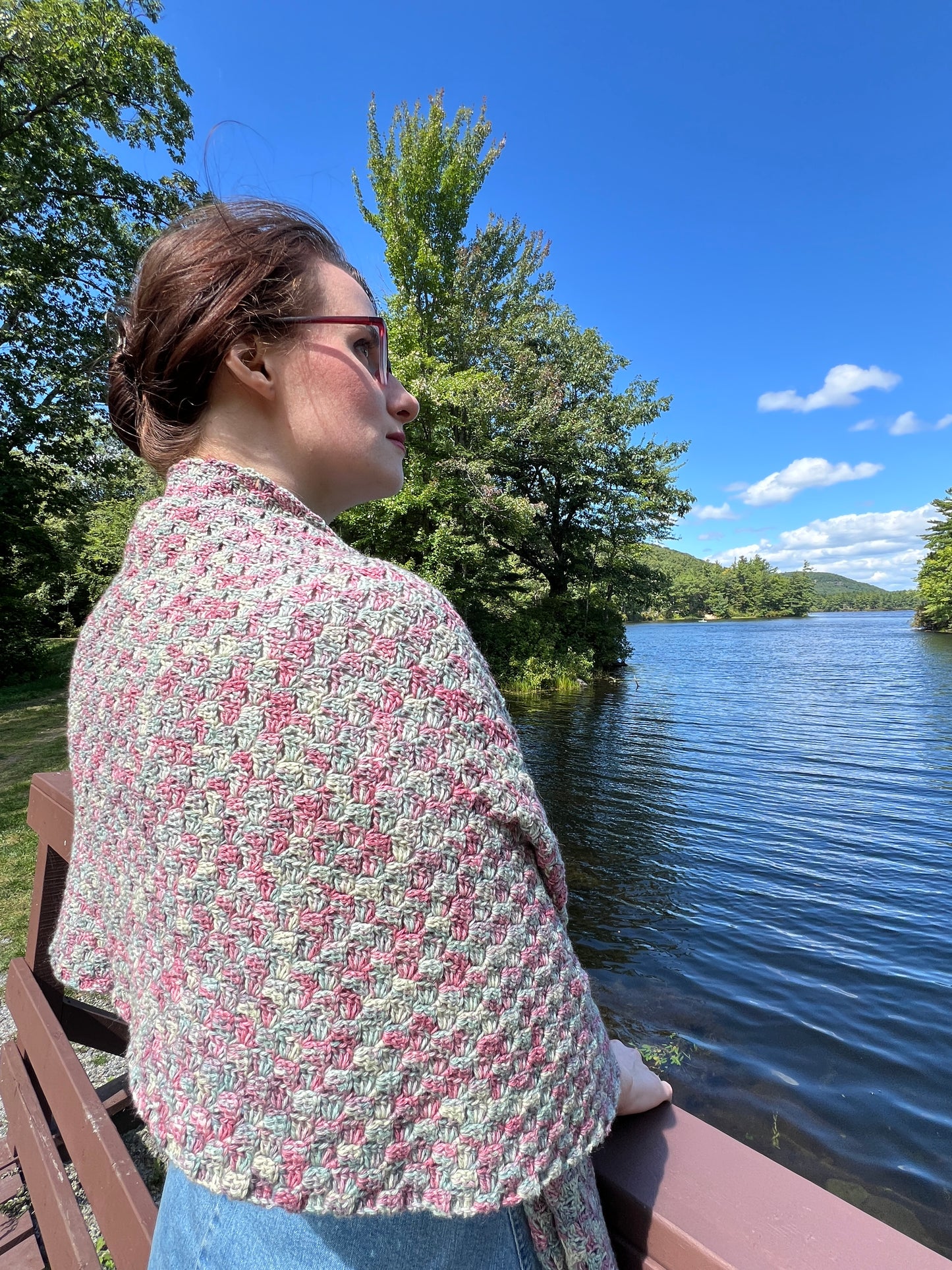 Rose Garden Shawl