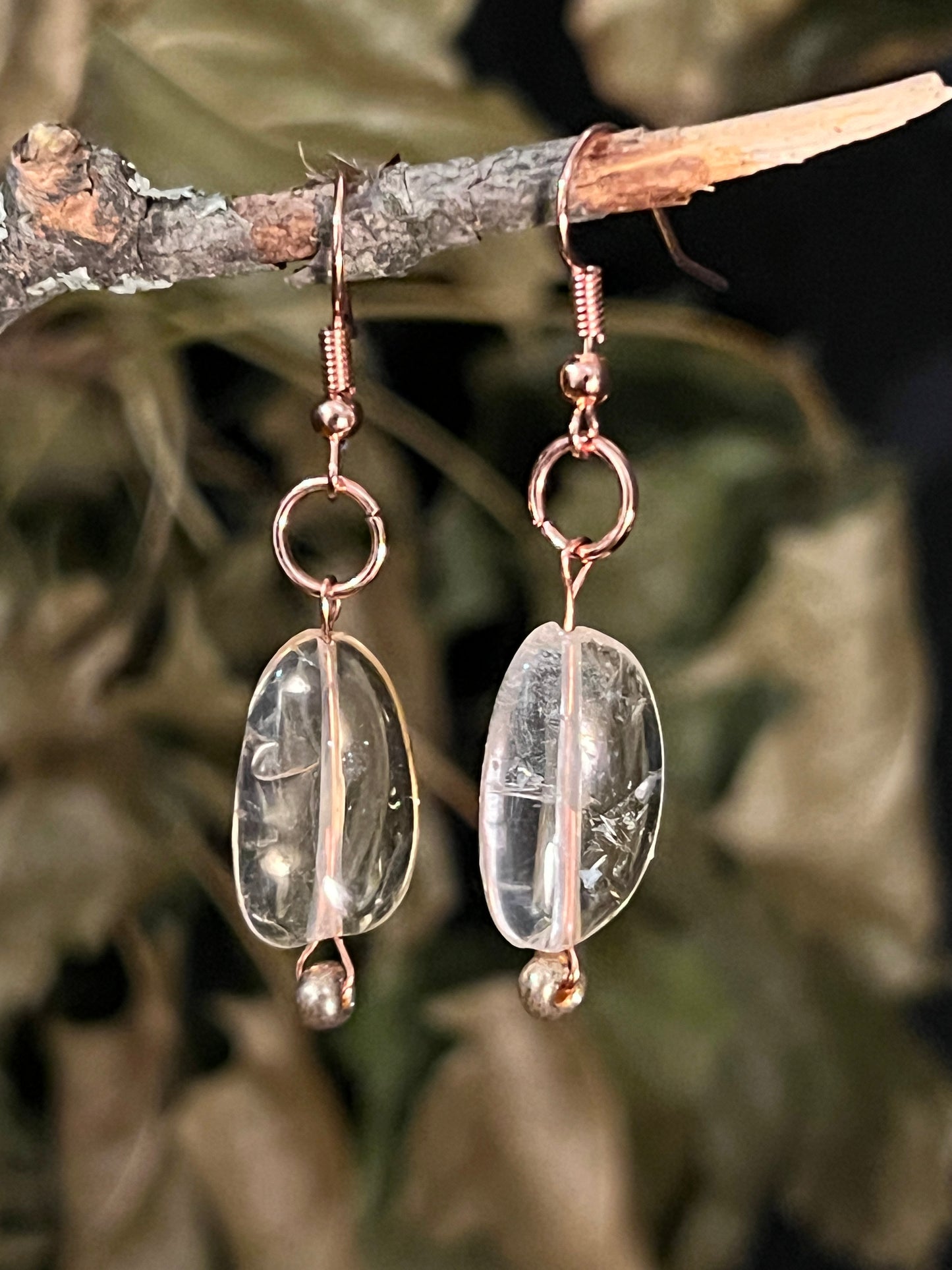 Citrine and Gold Drops