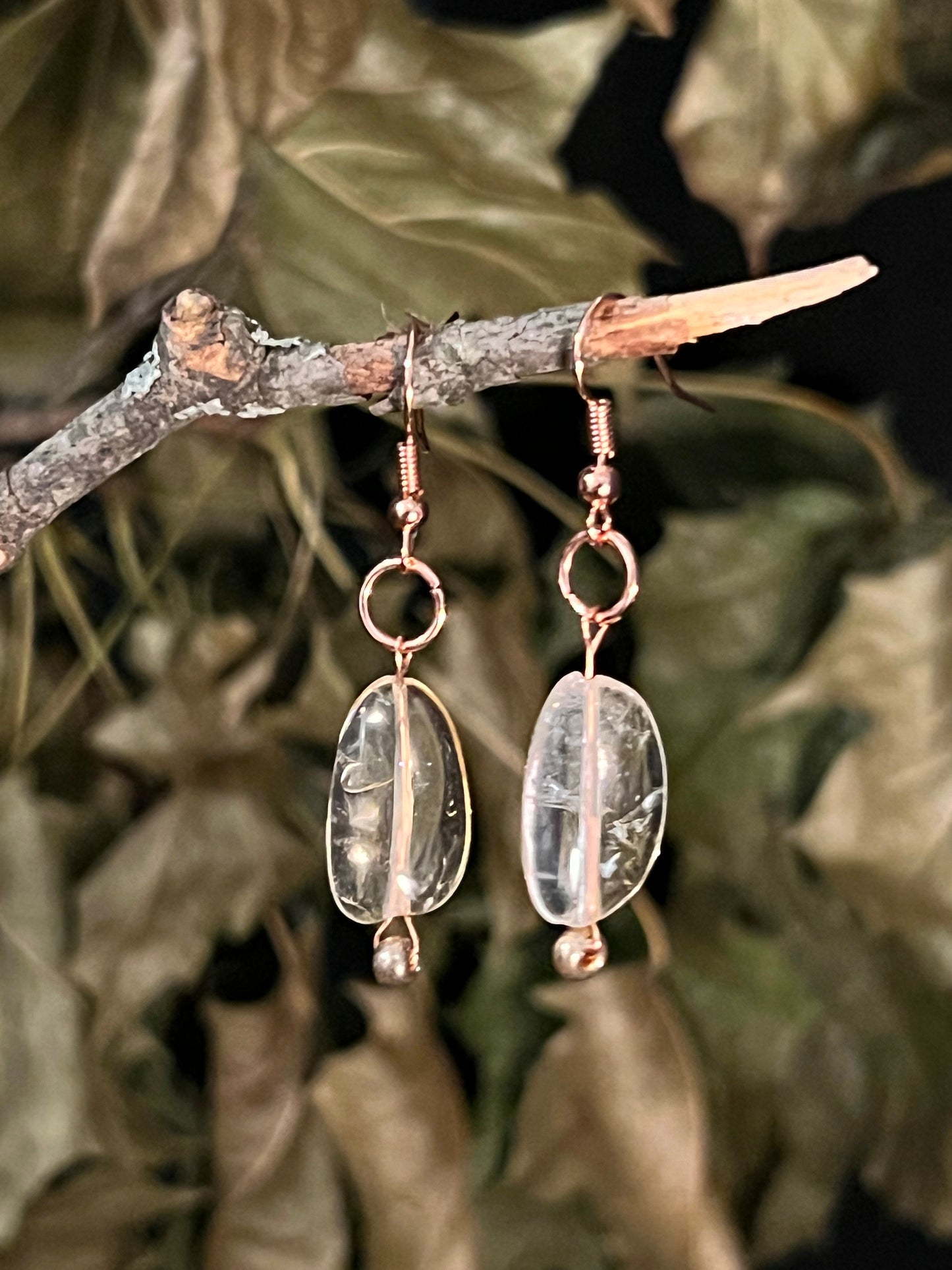 Citrine and Gold Drops